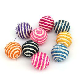 5 Pieces of Pet Sisal Rope Woven Balls