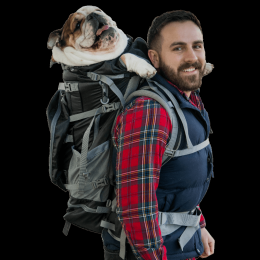 Kolossus | Big Dog Carrier & Backpacking Pack (size: XX-Large (26"-29" from collar to tail))