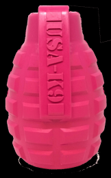 USA-K9 Puppy Grenade Durable Rubber Chew Toy & Treat Dispenser for Teething Pups (size: large)