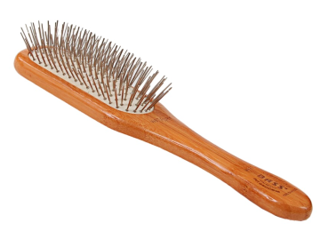 Bass Brushes- Style & Detangle Pet Brush (Color: Dark Bamboo1)