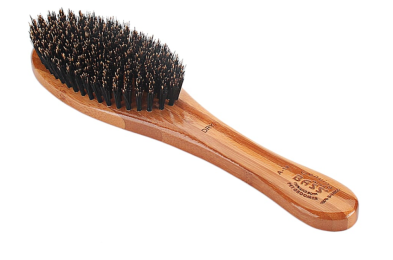 Bass Brushes- Shine & Condition Pet Brush (Color: Dark Bamboo)