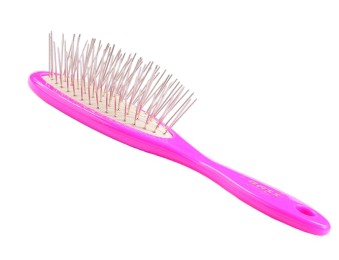 Bass Brushes- Style & Detangle Pet Brush (Color: Pretty Pink)