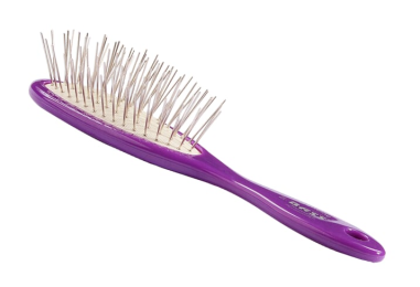 Bass Brushes- Style & Detangle Pet Brush (Color: Royal Purple)