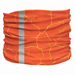 Smash Crackle Orange Pup Scruff (size: small)