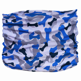 Bone Camo Pup Scruff (size: XS)