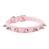 Pet Leather Spike Nail Collars