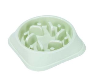 Wholesale Anti-suffocation Pet Dog Feeding Bowl (Color: Green 1)