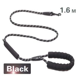 Wholesale large dog leash (Color: 1.6m Black)