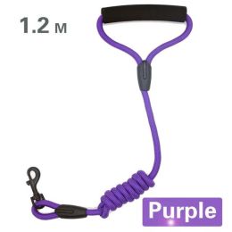 Wholesale large dog leash (Color: 1.2m Purple)