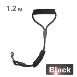 Wholesale large dog leash (Color: 1.2m Black)