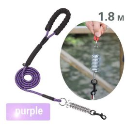 Wholesale large dog leash (Color: 1.8m  Purple)