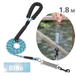 Wholesale large dog leash (Color: 1.8m  Blue)