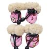 Wholesale 4 Piece Set Pet Winter Rain Boots Soft Sole Dog Shoes